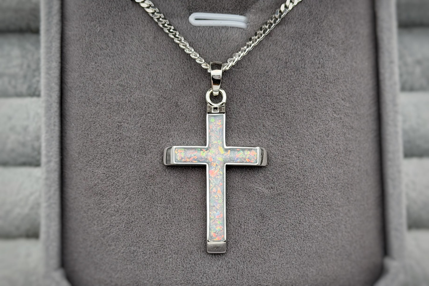 925 Silver Gents/Unisex 3D Cross Pendant