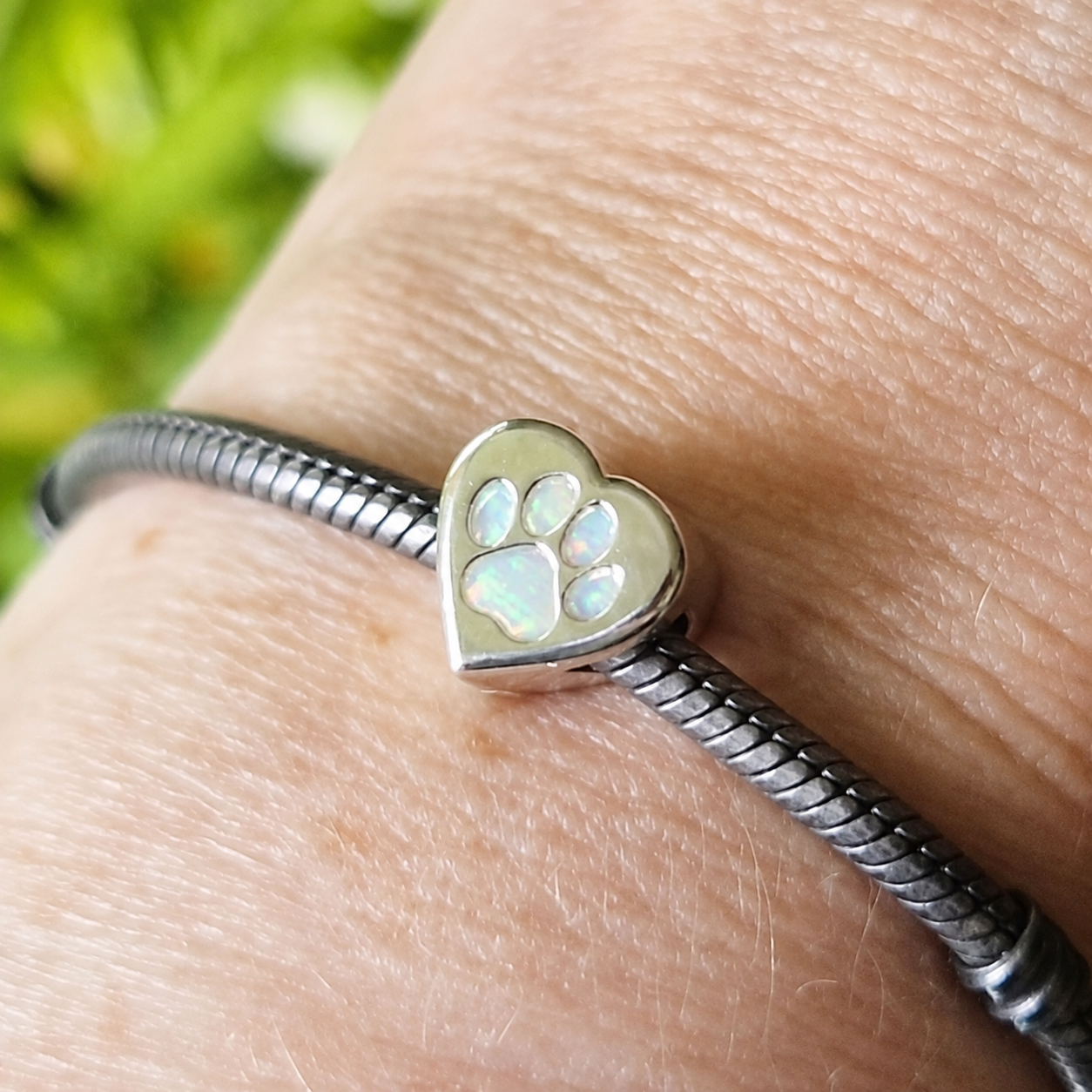 925 Silver Personalised Pet Portrait Charm