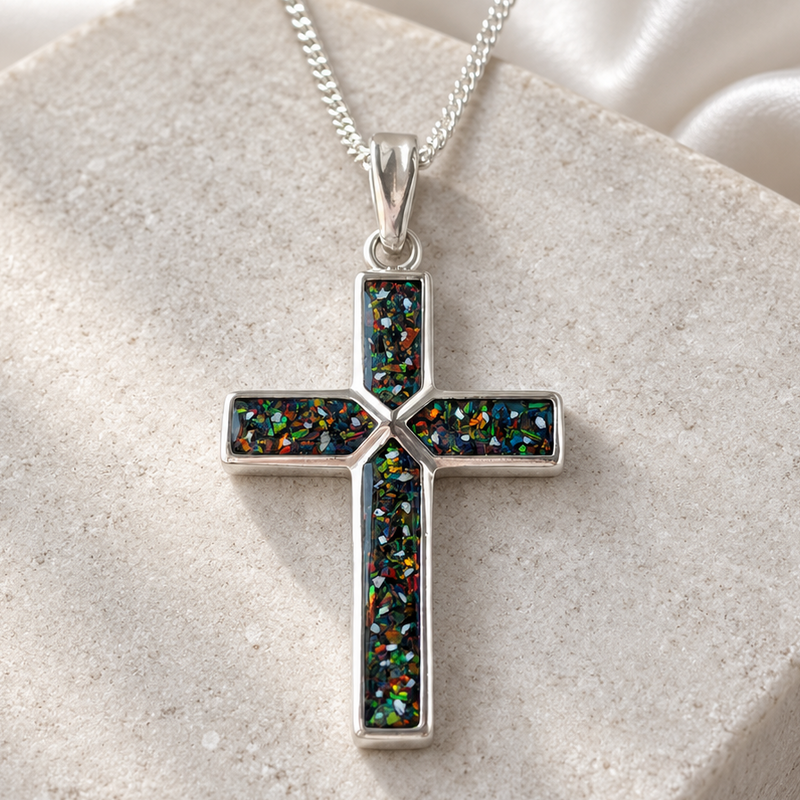 925 Silver Hallmarked Extra Large Crucifix Pendant