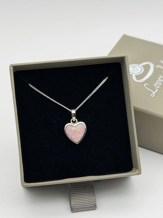 925 Silver Simple 12mm Heart Thick Trim Pendant