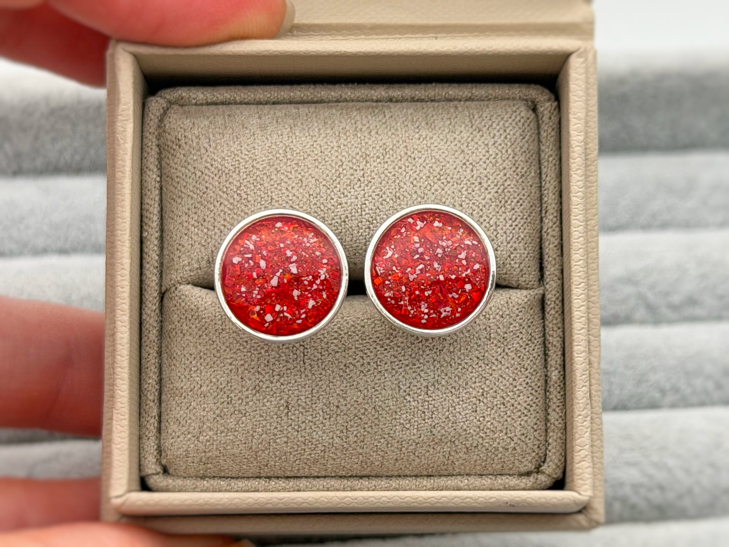 925 Silver Gent’s Round Cufflinks