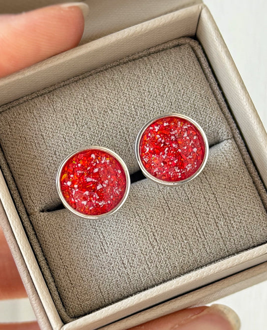 925 Silver Gent’s Round Cufflinks