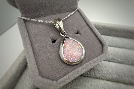 925 Silver Rounded Teardrop Pendant