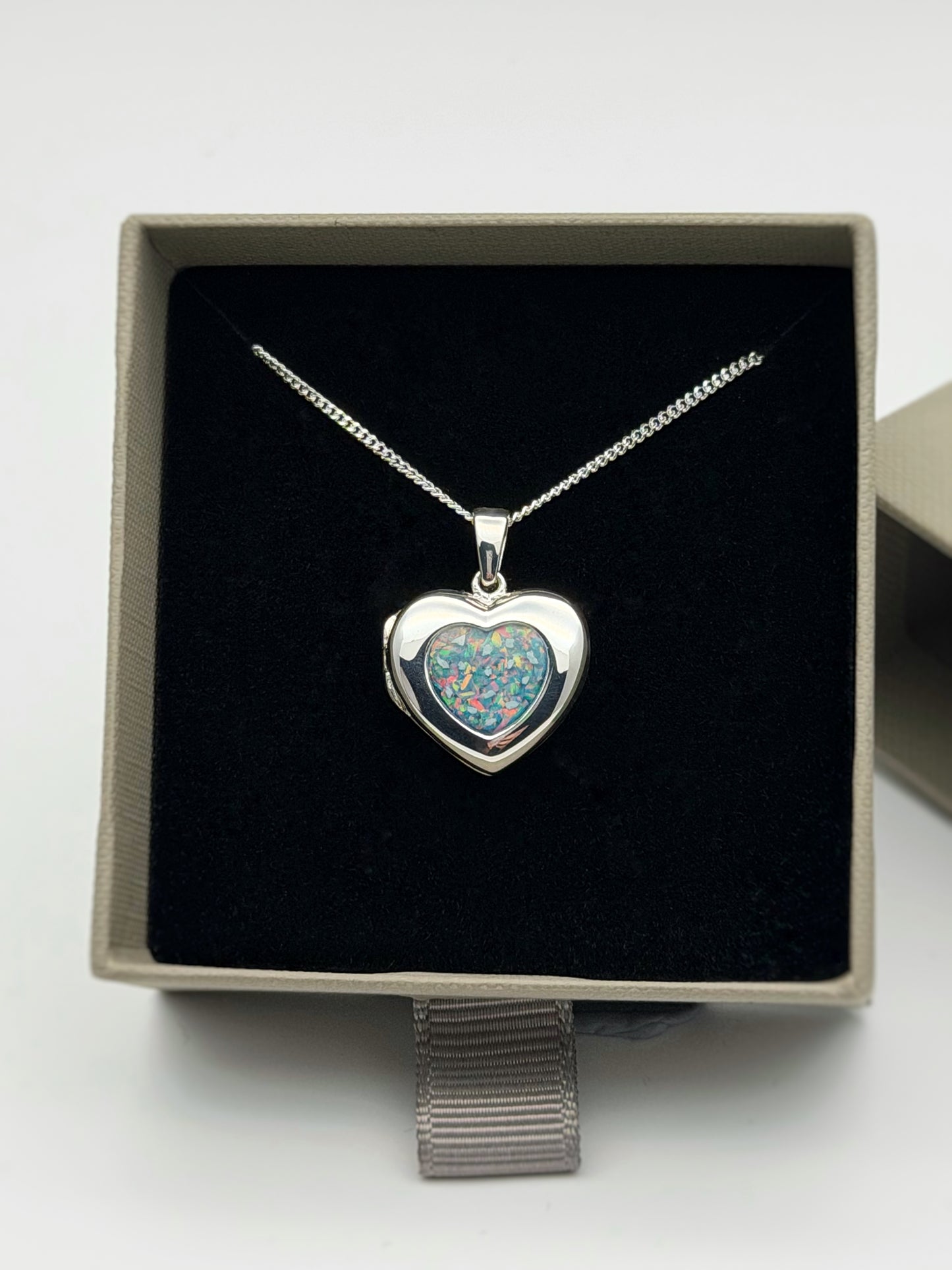 925 Silver Heart Locket Pendant