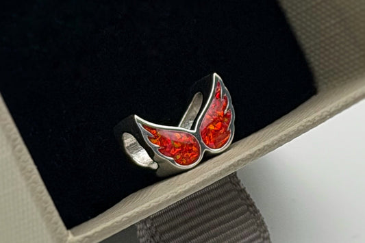925 Silver Angel Wings Charm