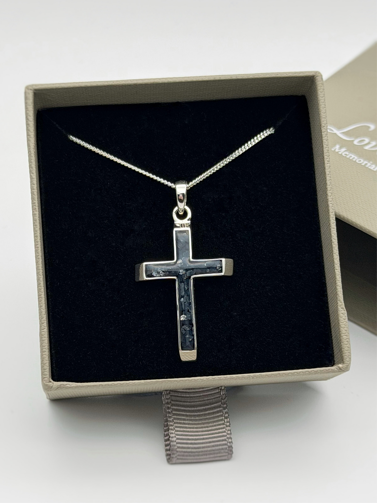 925 Silver Gents/Unisex 3D Cross Pendant