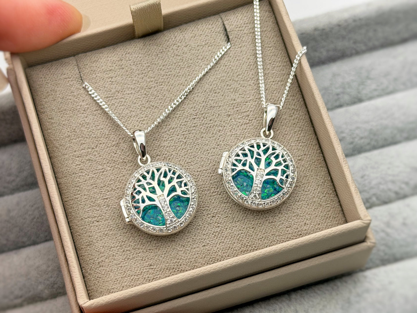 925 Silver Tree of Life Locket Pendant