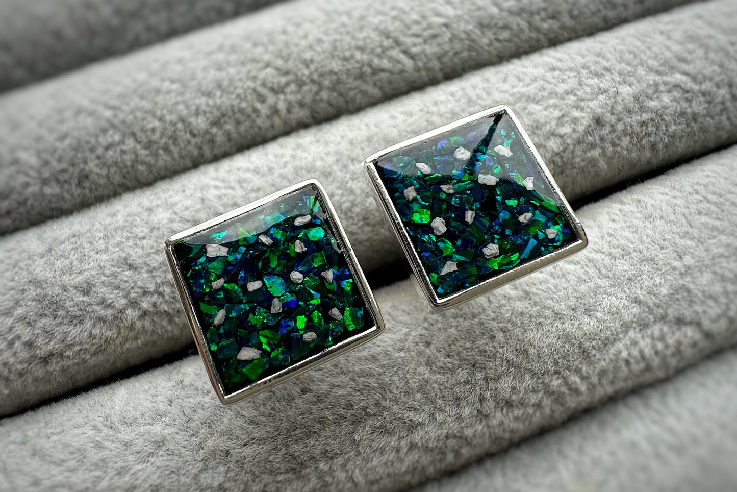 925 Silver Gent’s Square Cufflinks