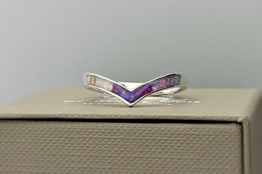 925 Silver Wishbone Ring