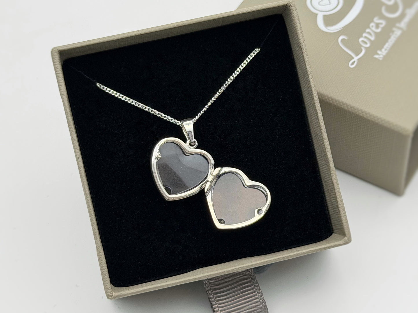 925 Silver Heart Locket Pendant
