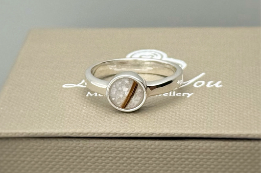 925 Silver Simple Round Ring