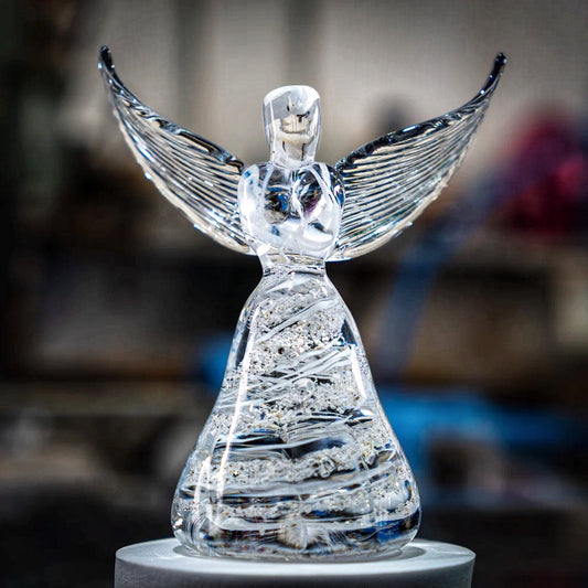 Crystal Glass Ashes Angel