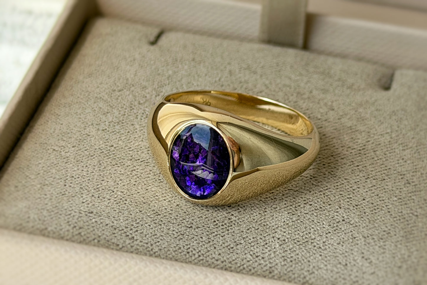 925 Silver Gent’s Oval Signet Ring