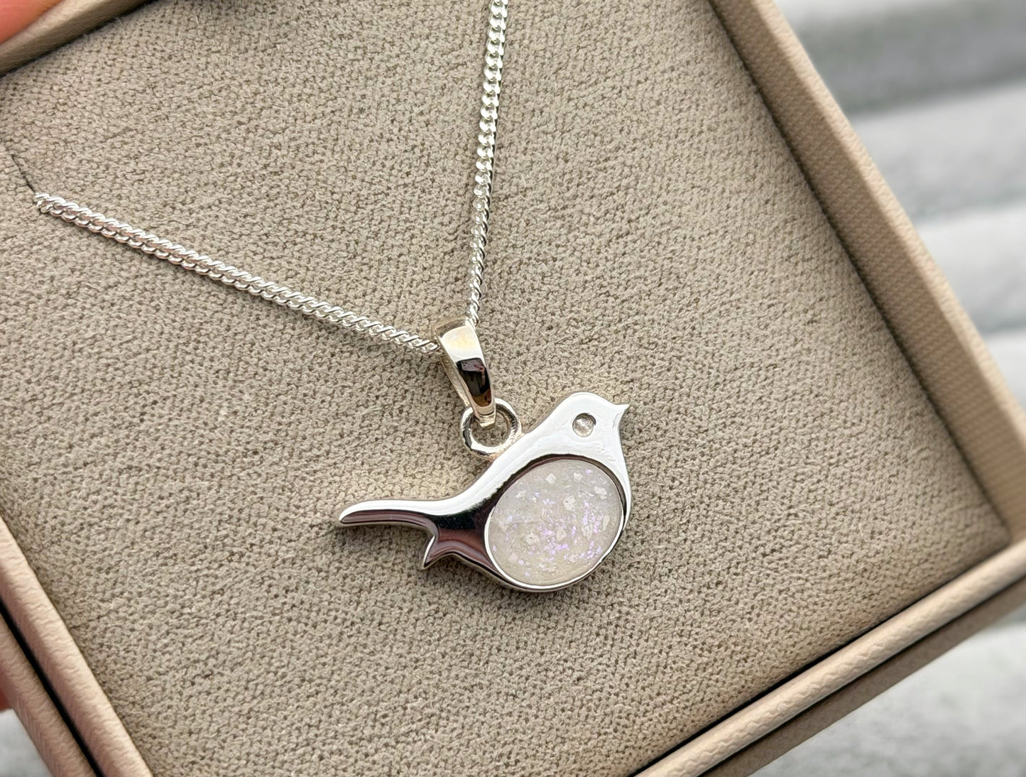 925 Silver Robin Pendant