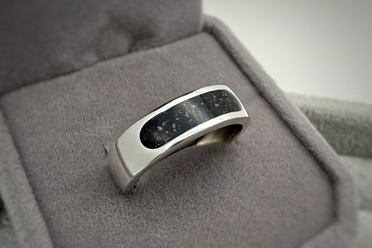 925 Silver Unisex 6mm Channel Band Ring