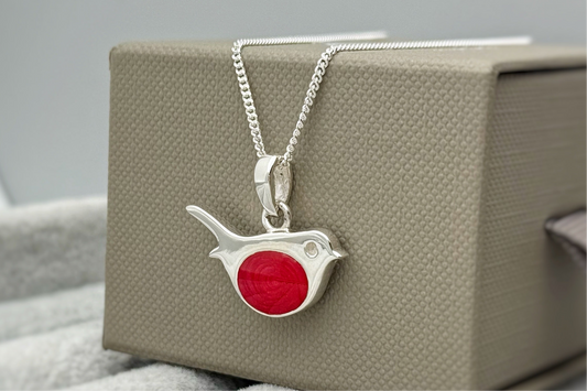 925 Silver Robin Pendant