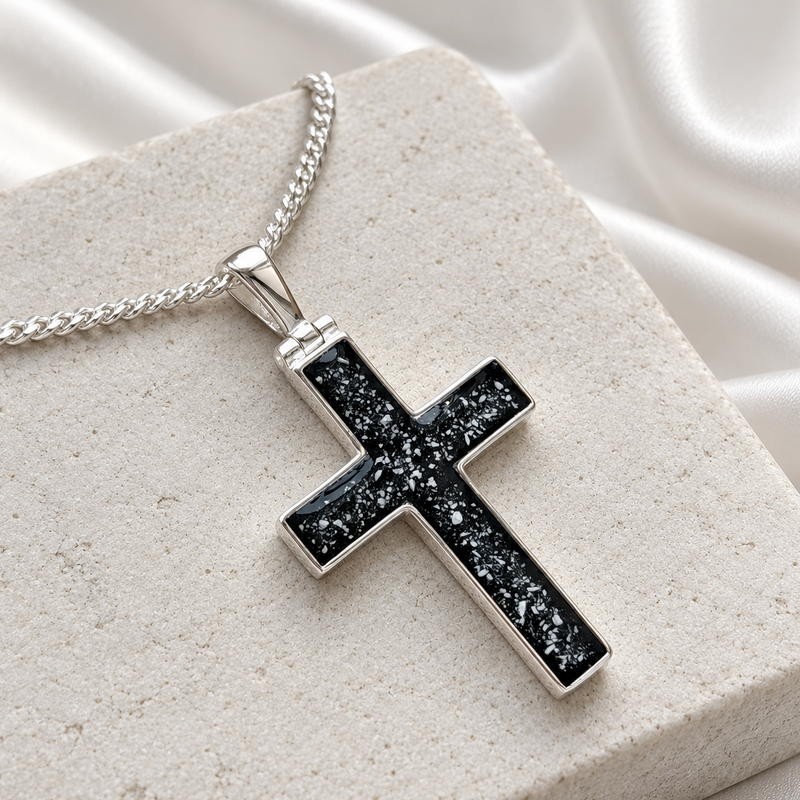925 Silver Large Crucifix Pendant