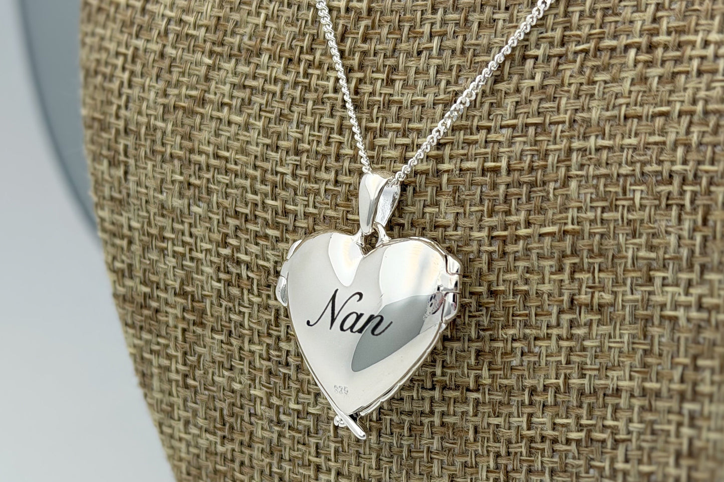 925 Silver Angel Wings Locket Pendant