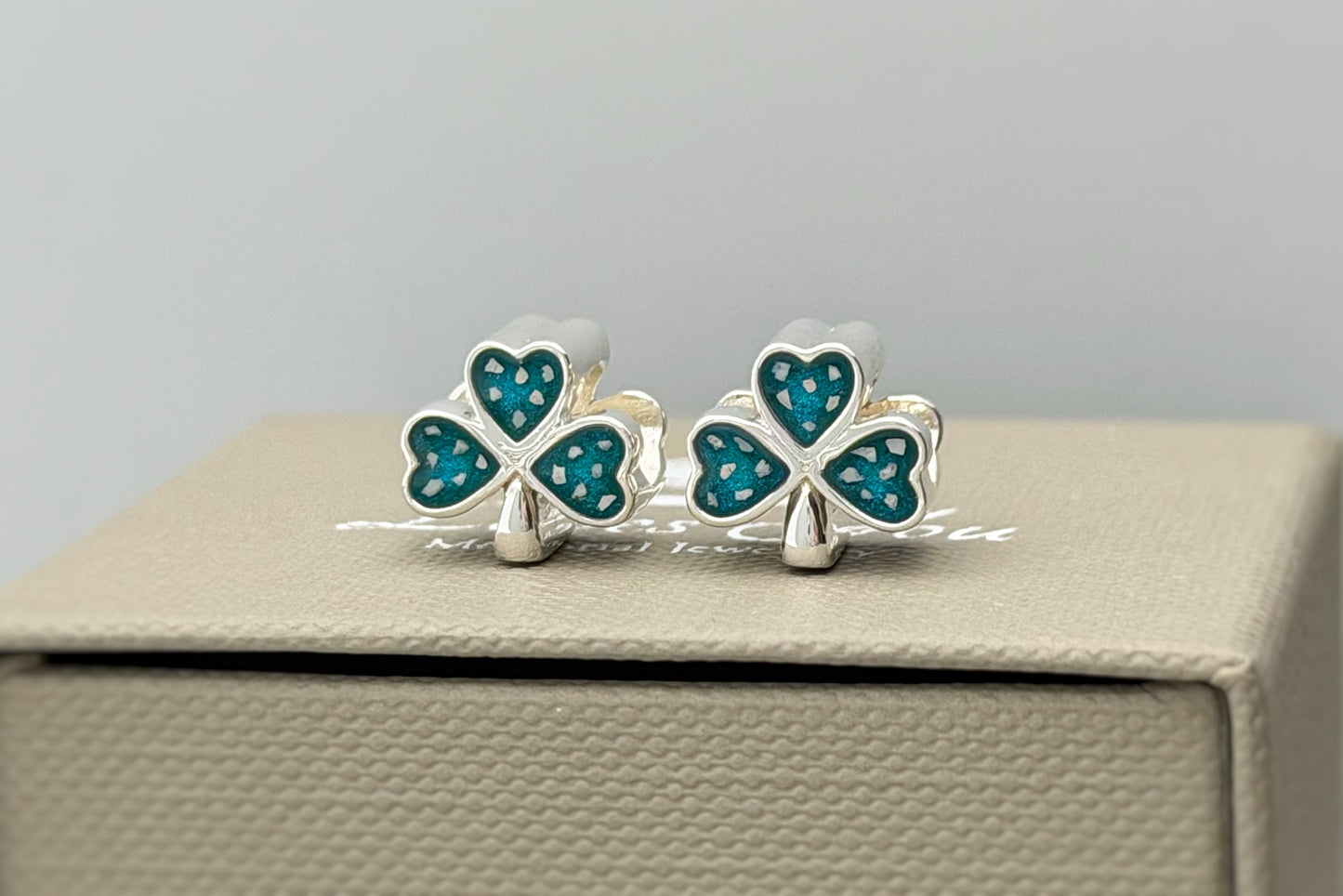 925 Silver Three Leaf Clover Charm