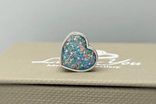 925 Silver Love Heart Charm