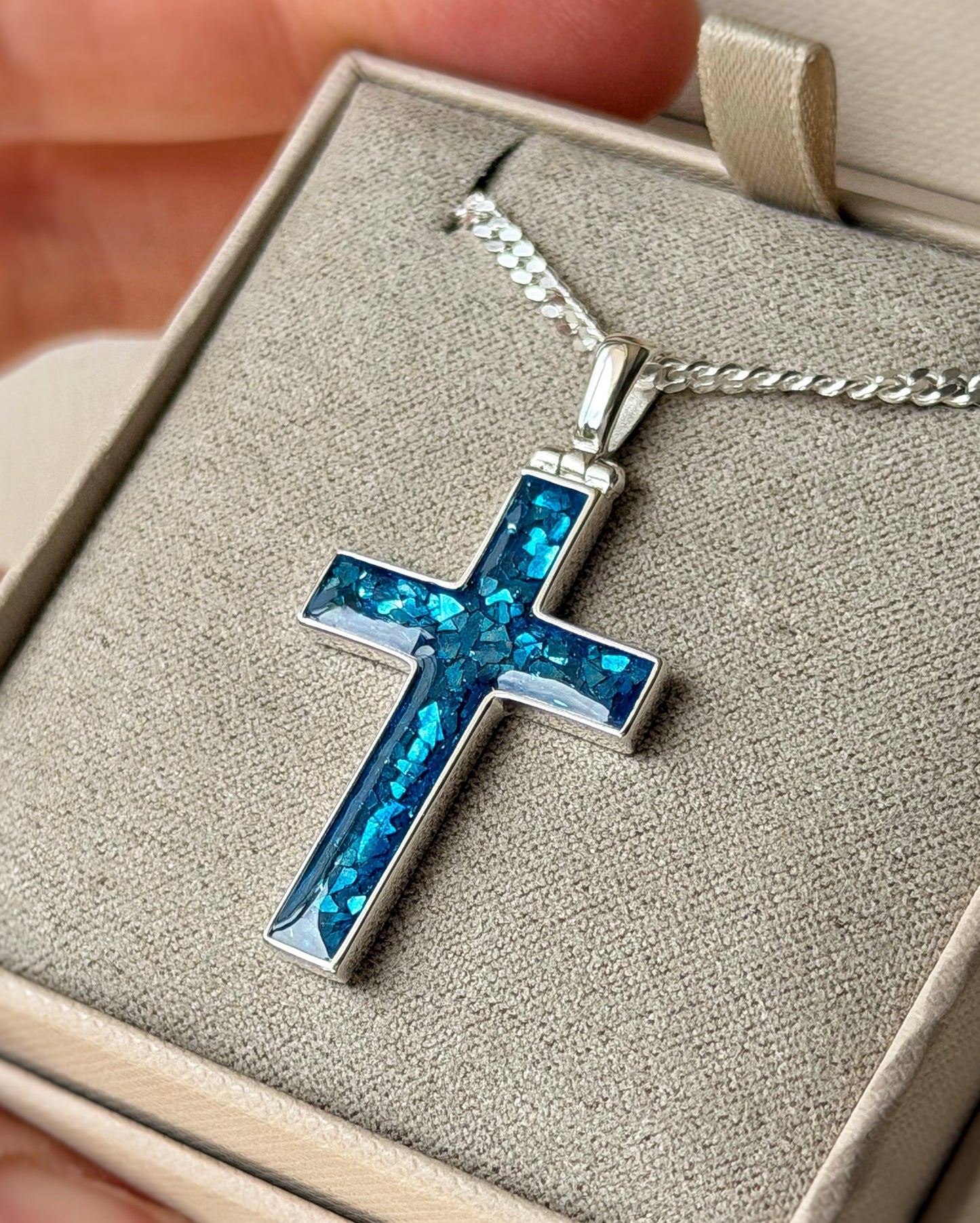925 Silver Large Crucifix Pendant