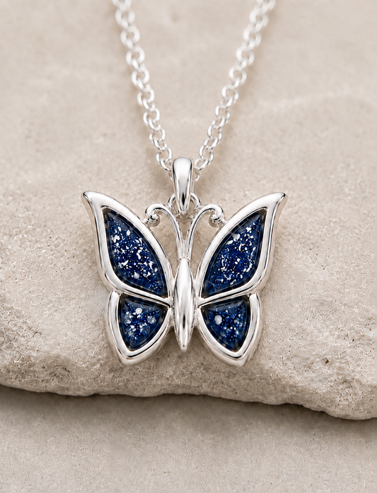 925 Silver Memorial Butterfly Pendant 🦋