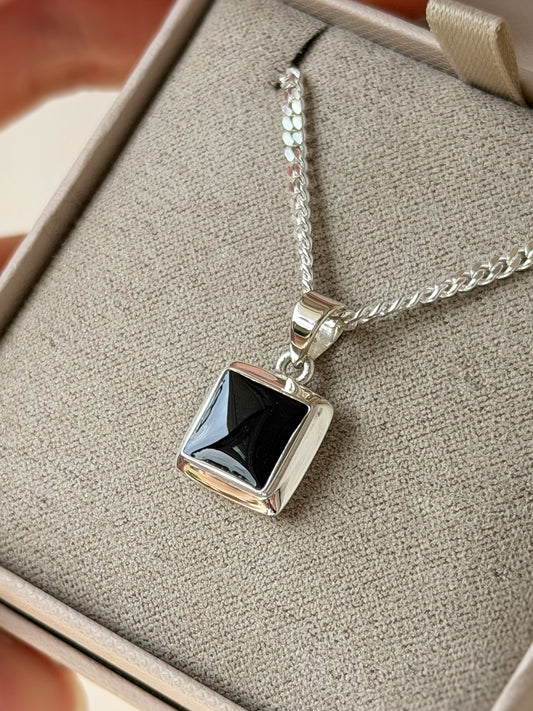925 Silver Gent’s Square Pendant