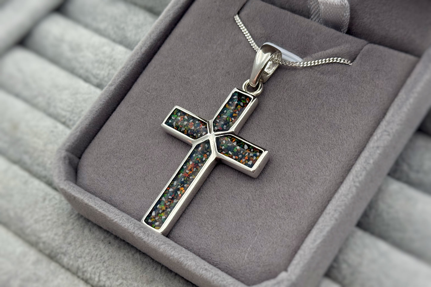 925 Silver Hallmarked Large Crucifix Pendant