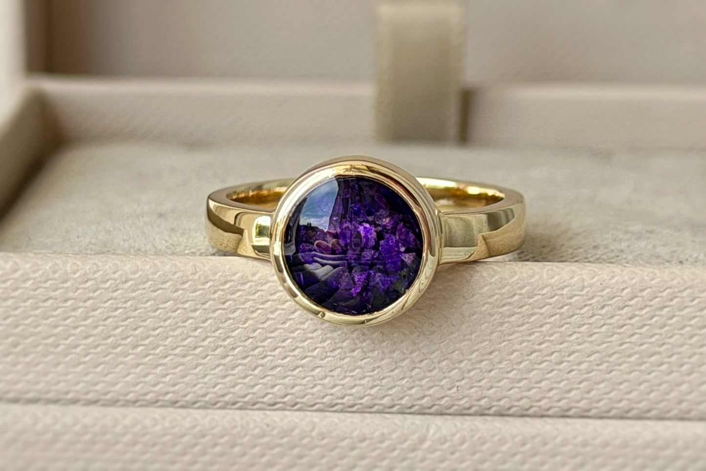 925 Silver 10mm Round Thick Trim Ring