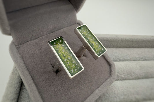 925 Silver Gent’s Rectangular Cufflinks