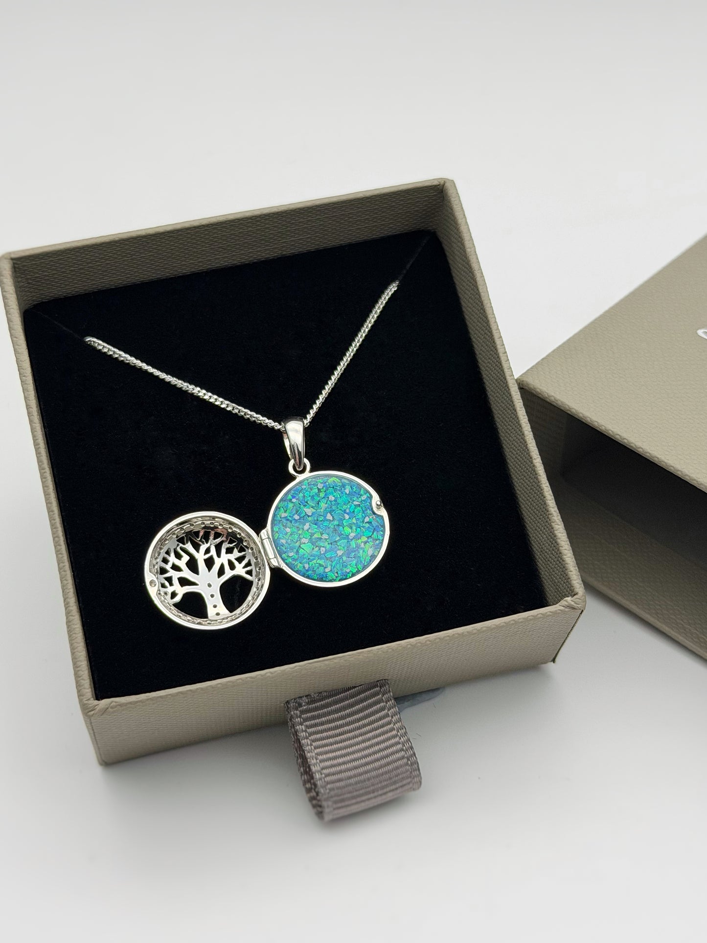 925 Silver Tree of Life Locket Pendant