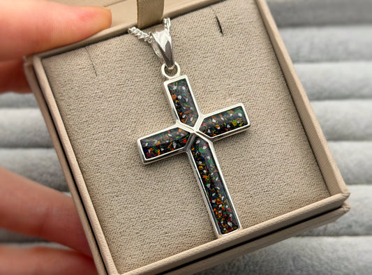 925 Silver Hallmarked Large Crucifix Pendant