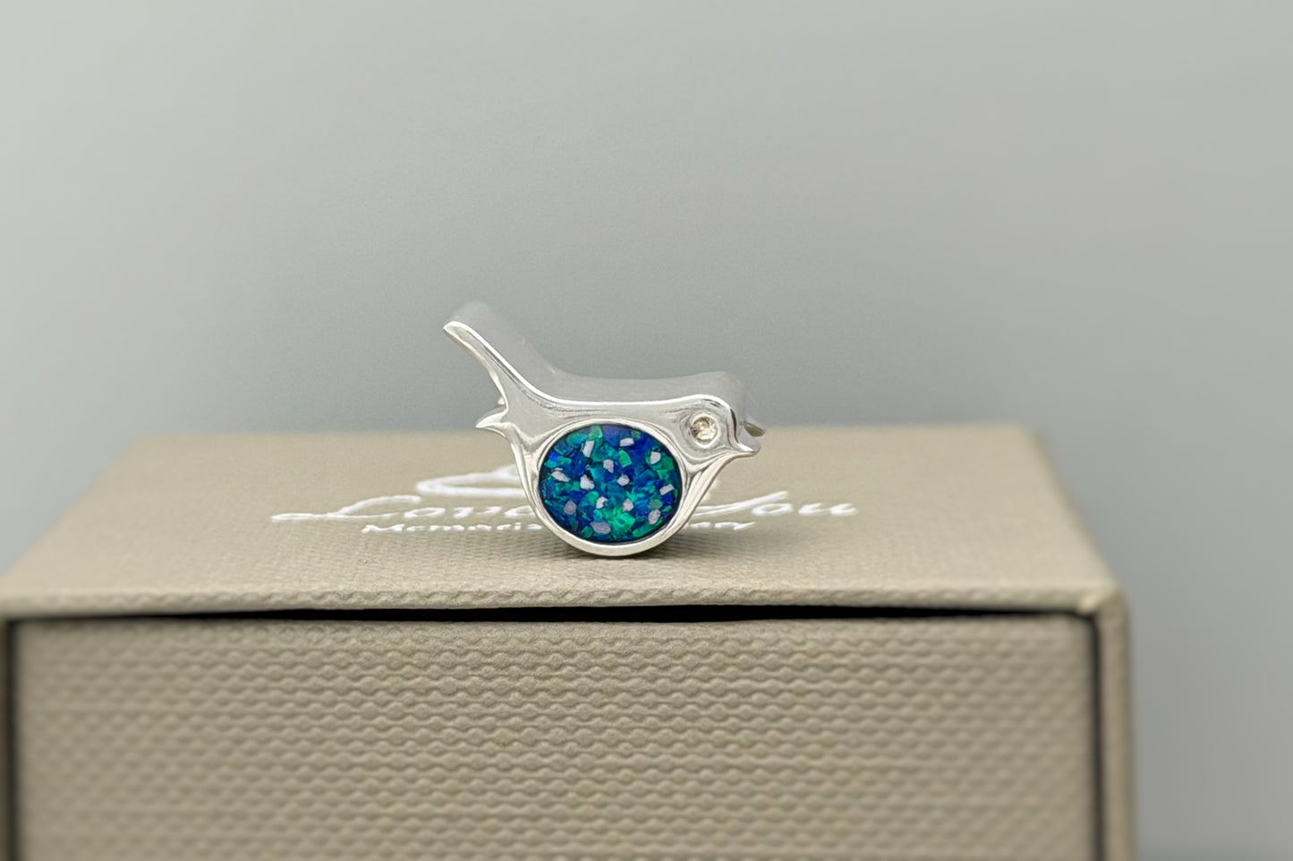 925 Silver Robin Charm