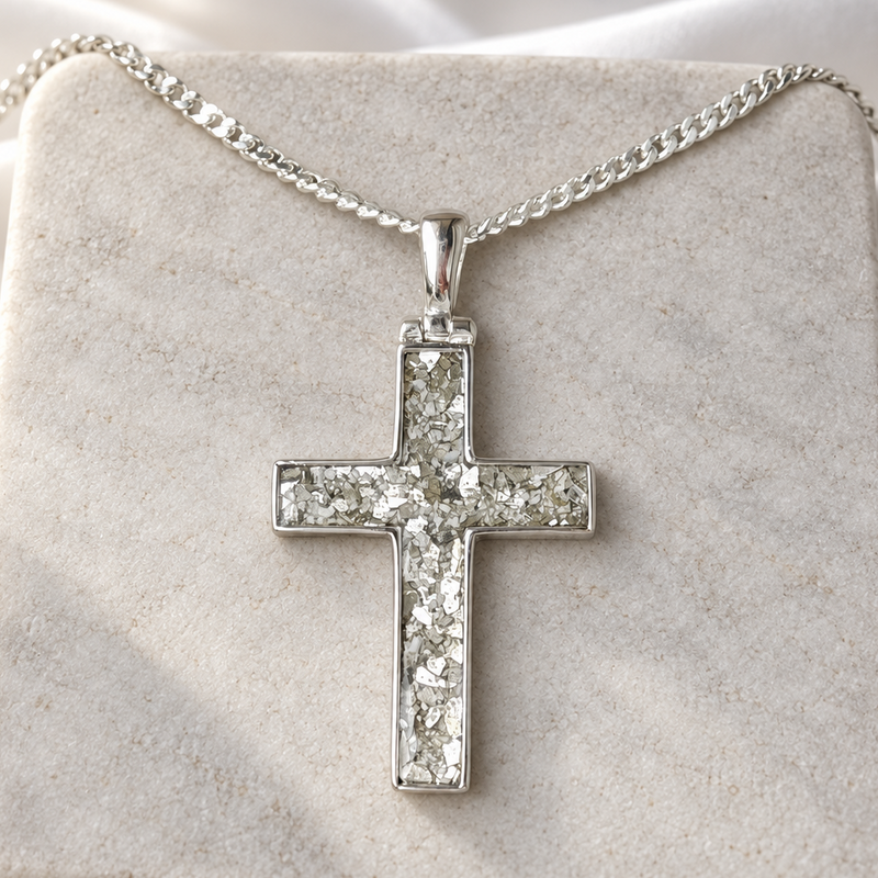925 Silver Large Crucifix Pendant