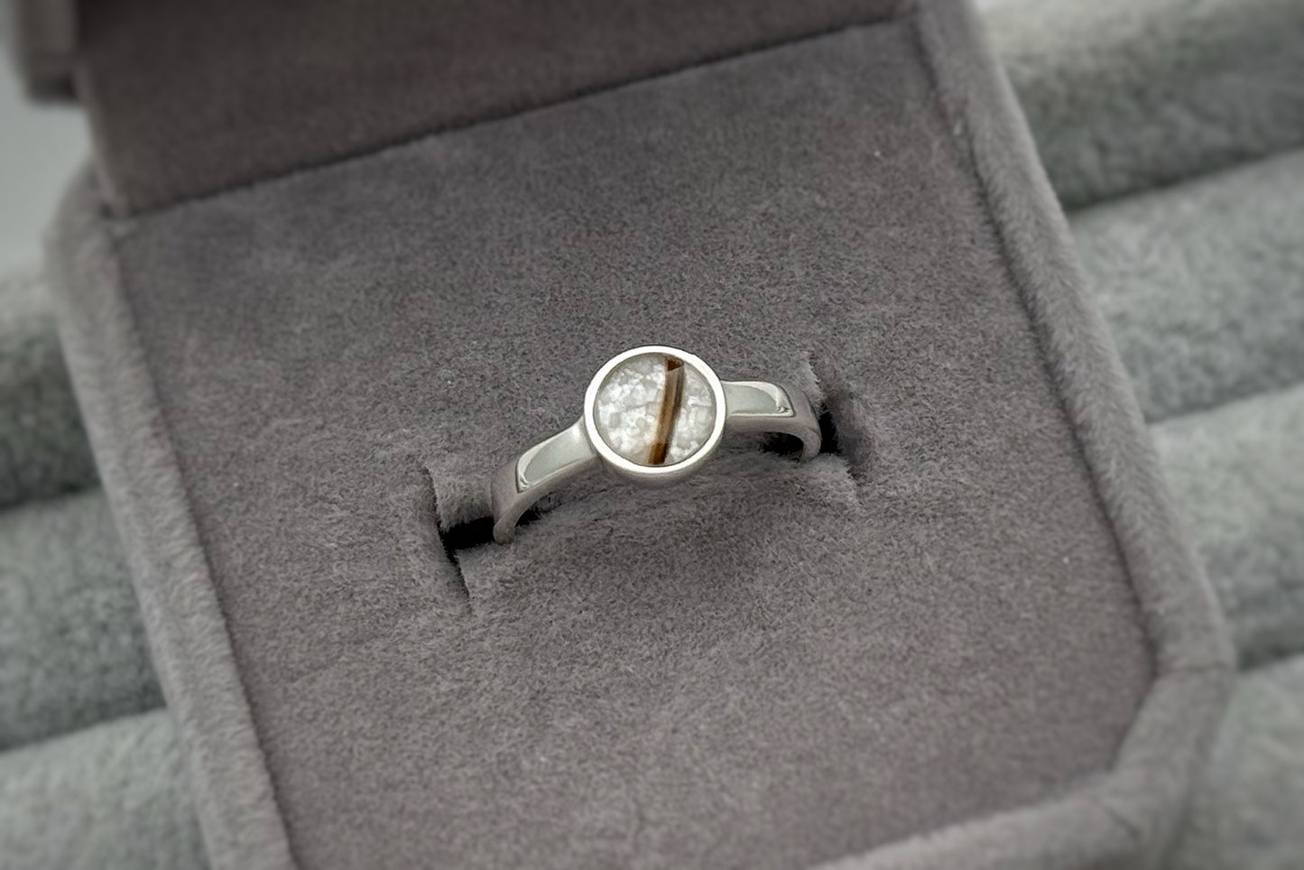 925 Silver Simple Round Ring