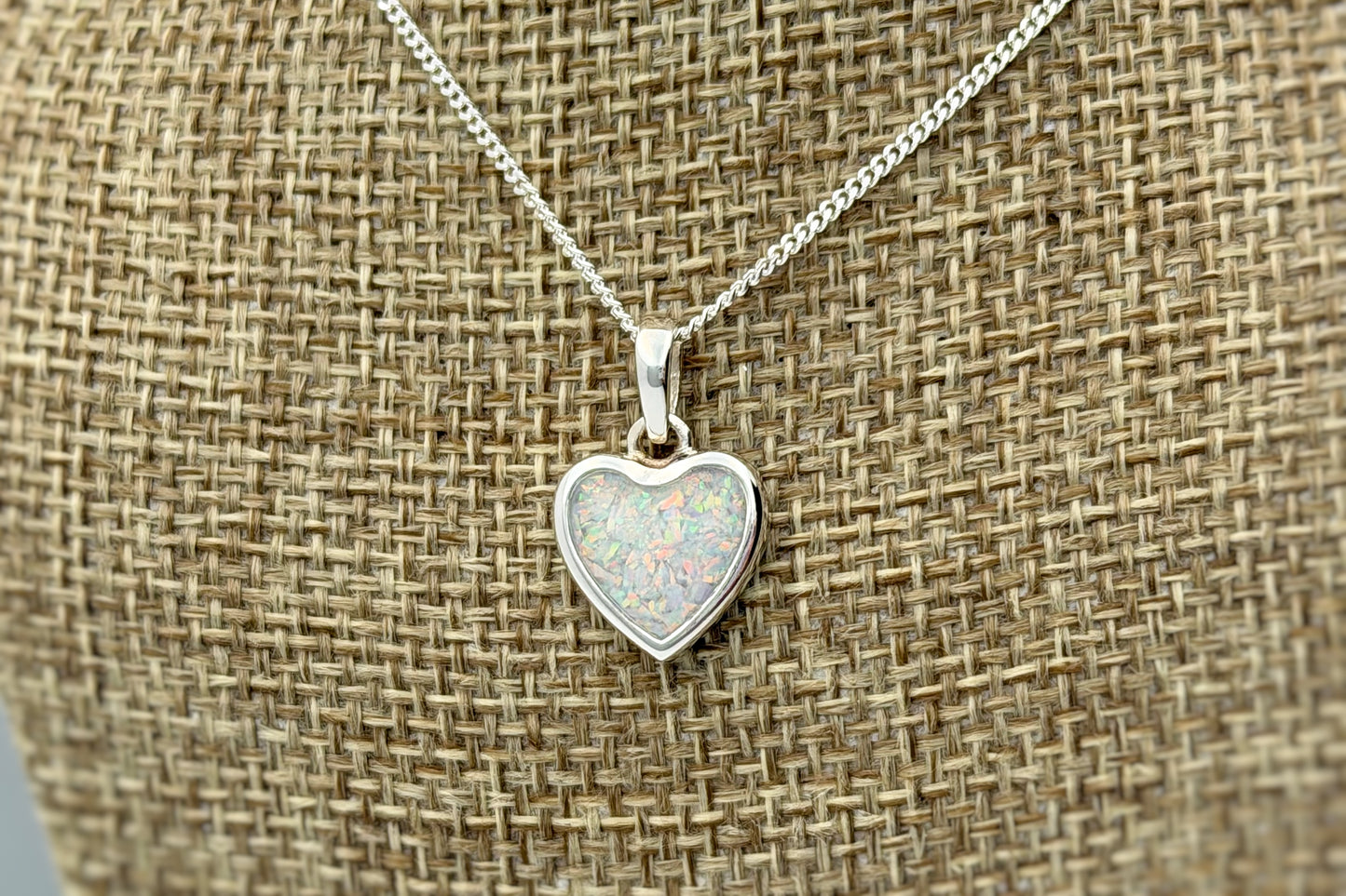 925 Silver Simple 14mm Heart Thick Trim Pendant