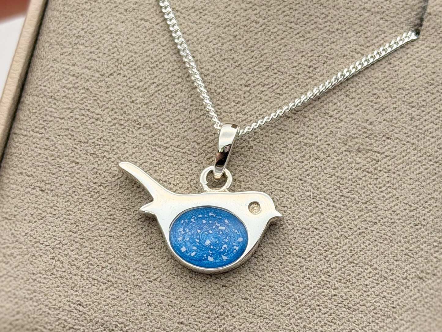 925 Silver Robin Pendant