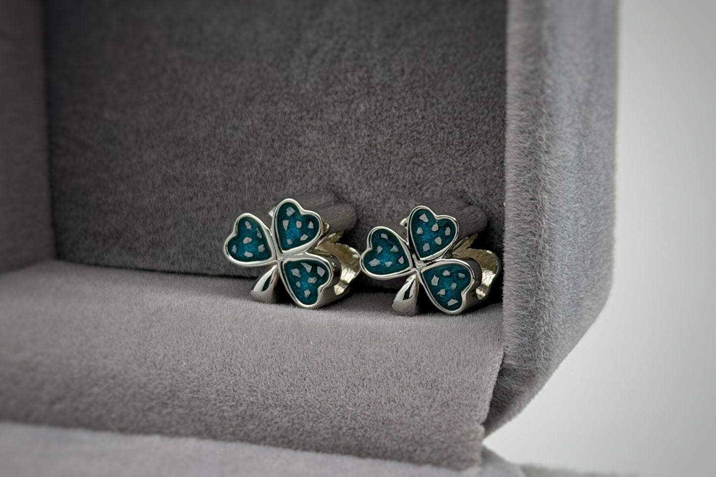 925 Silver Three Leaf Clover Charm