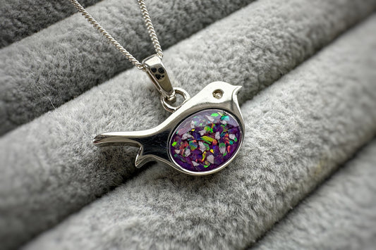 925 Silver Robin Pendant