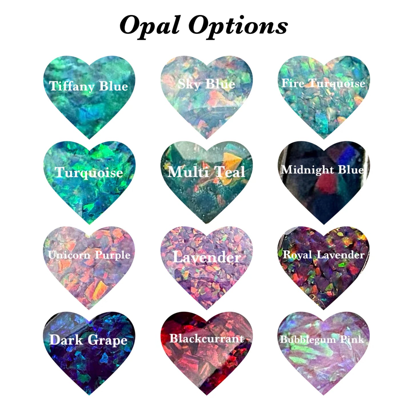 Stone Colour Options