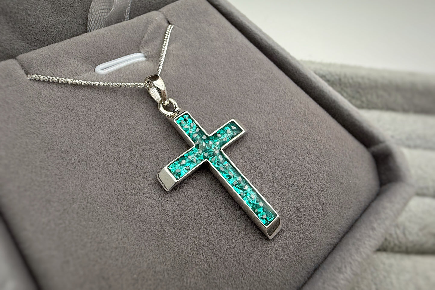 925 Silver Gents/Unisex 3D Cross Pendant