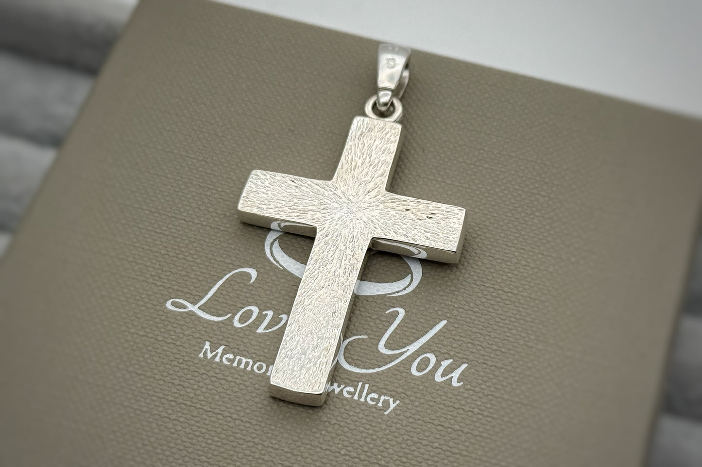 925 Silver Hallmarked Large Crucifix Pendant