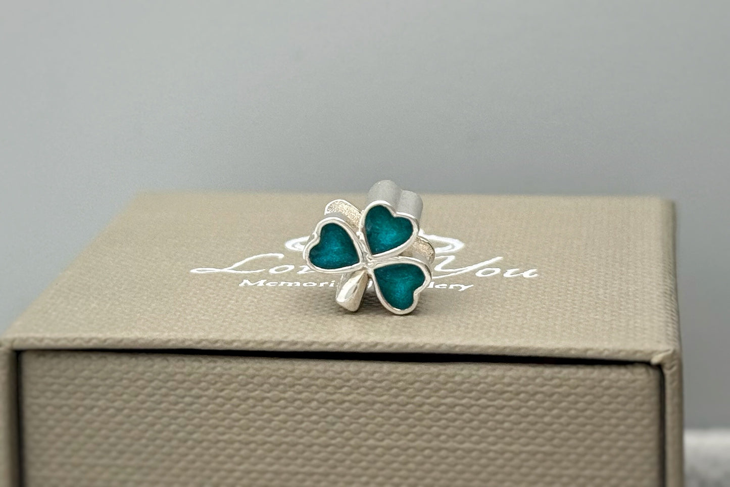 925 Silver Three Leaf Clover Charm