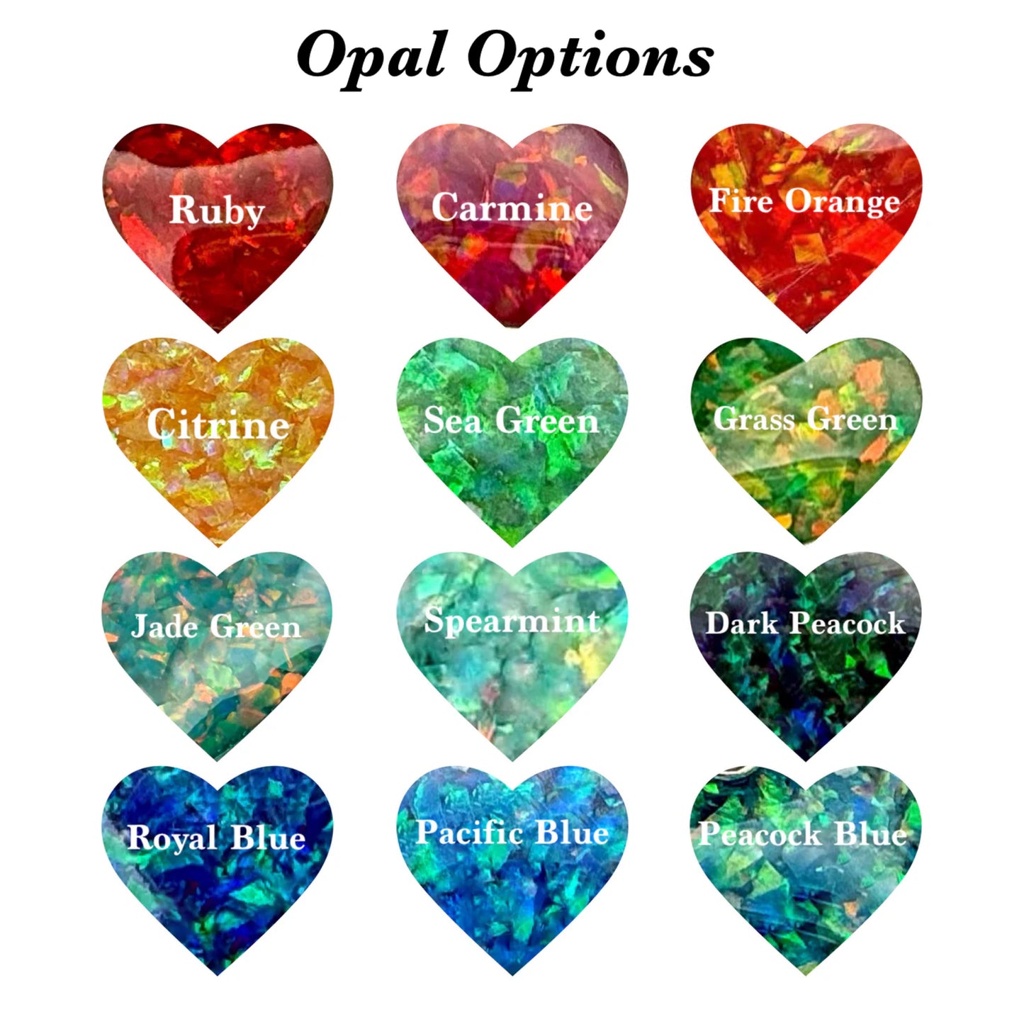 Stone Colour Options