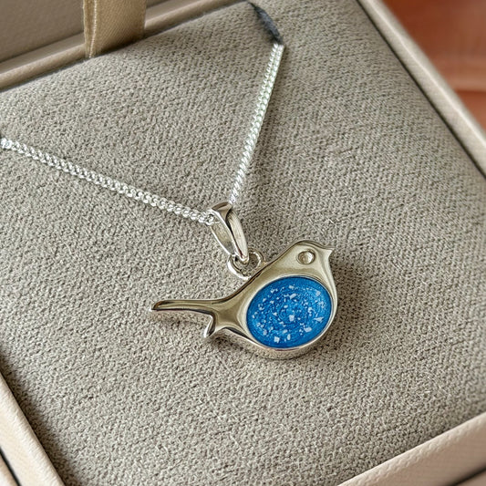 925 Silver Robin Pendant