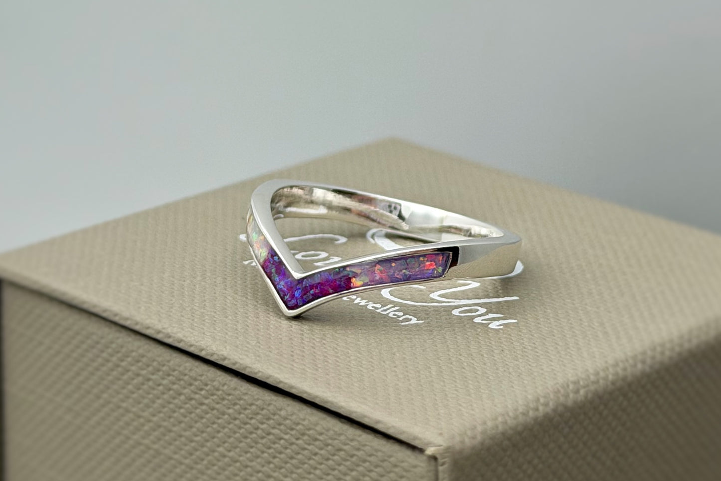 925 Silver Wishbone Ring