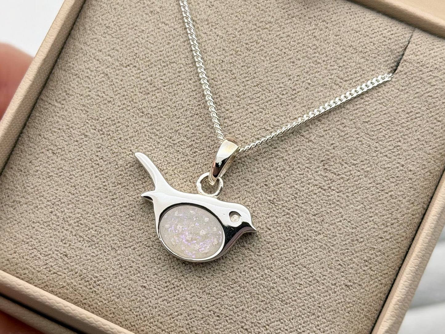 925 Silver Robin Pendant