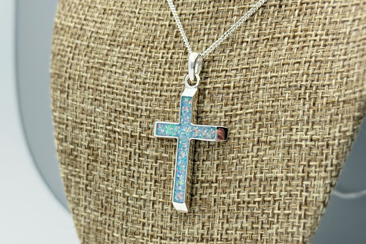 925 Silver Gents/Unisex 3D Cross Pendant