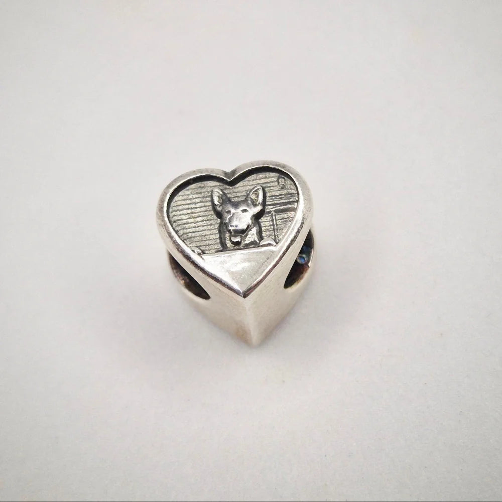 925 Silver Personalised Pet Portrait Charm