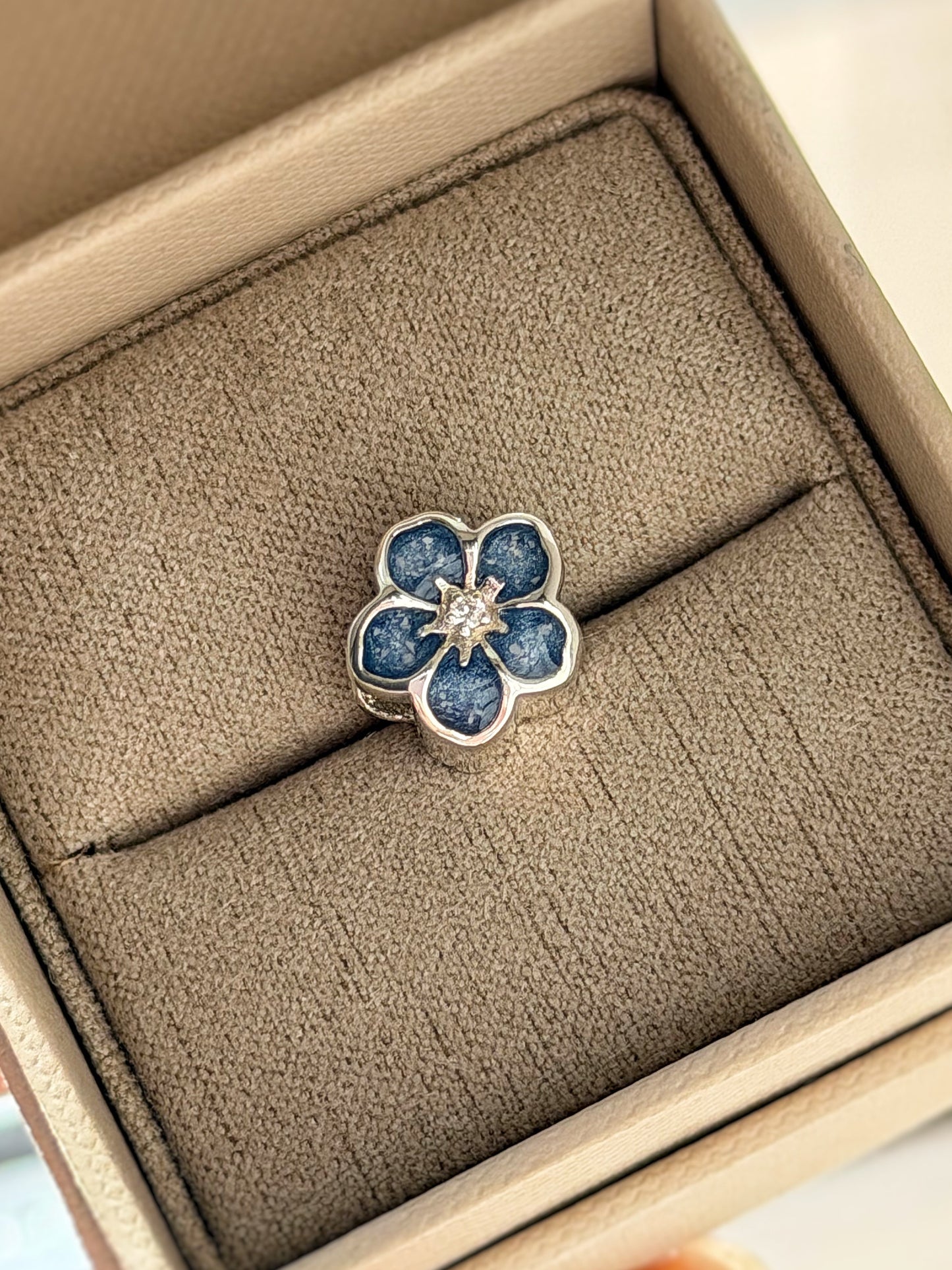 925 Silver Forget-Me-Not Charm